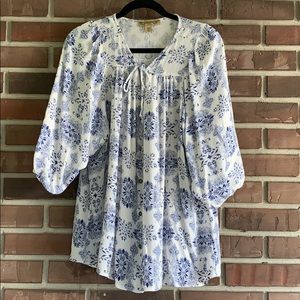 Vintage America Blues Hippie Top